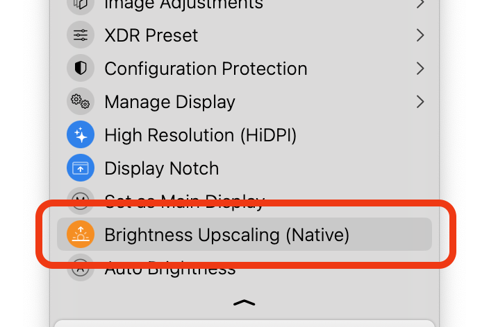 軟件增強選單切換